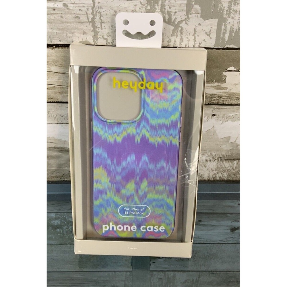 Heyday Tie dye Digital Wave Cell Phone Case for Iphone 14 Pro‎ Max